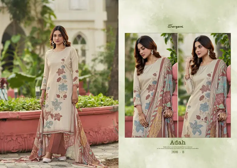 Adah Cotton by Sargam Jam Printed Designer Salwar Suit Orders In India